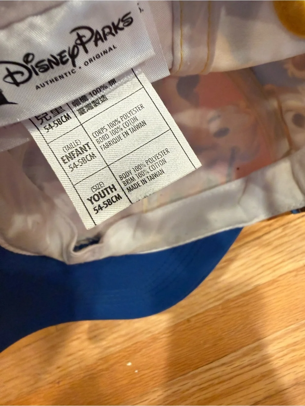 Disney Mickey Mouse Kids' Blue Baseball Cap